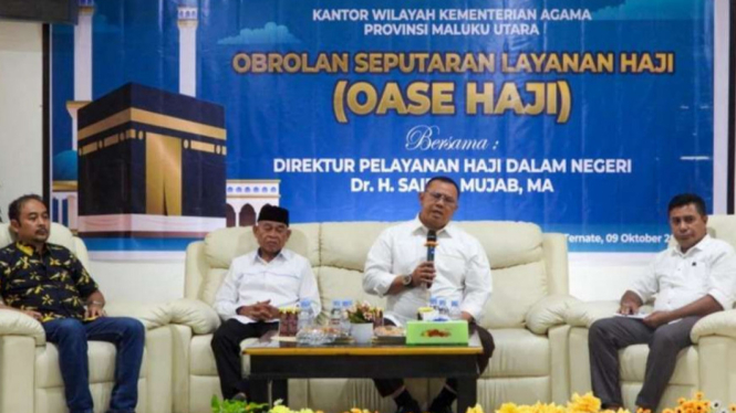 Direktur Pelayanan Haji Dalam Negeri Kementerian Agama, Saiful Mujab
