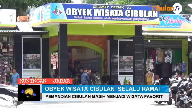 Objek Wisata Alam Pemandian Cibulan Menjadi Favorit Warga