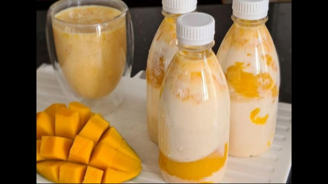 Fresh Mango Milk, Minuman Penyejuk dan Penghalau Hawa Panas