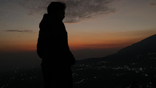 Pemandangan Kota/Kab. Magelang dari Atas Gunung Andong