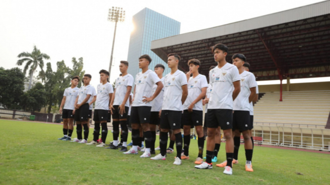 Tim U-17 Indonesia Kembali Latihan di Jakarta