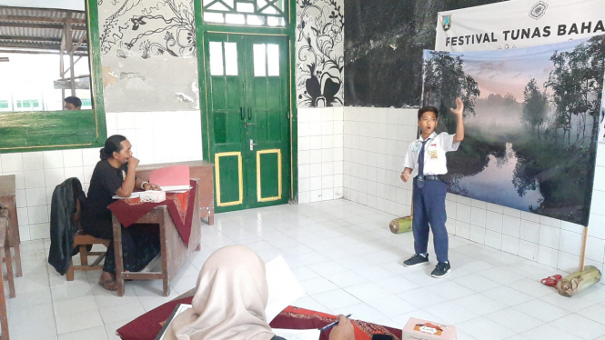 Ratusan Pelajar SMP di Rembang Adu Kemampuan dalam Bahasa Jawa