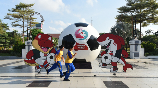 Sambut Piala Dunia U-17, Dekorasi Terpasang di Berbagai Lokasi