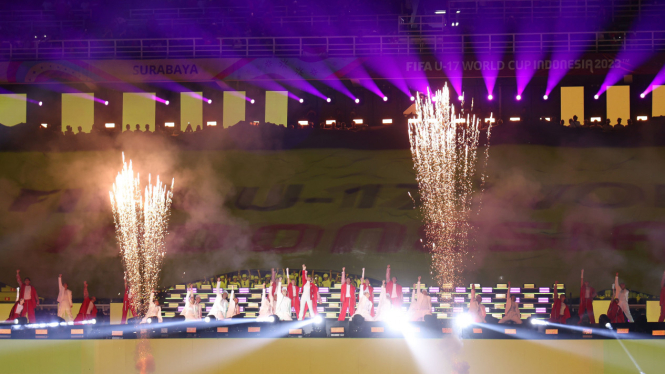 Operning Ceremony Piala Dunia U-17 di Gelora Bung Tomo, Surabaya