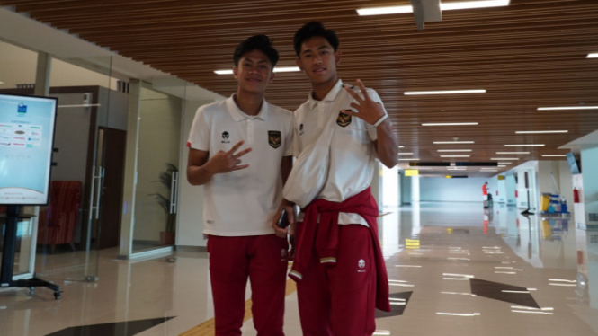 Tim U-17 Indonesia Kembali ke Jakarta