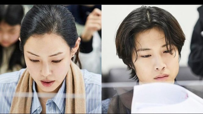 lee Ha-Nee dan lee Jong-Won saat Reading