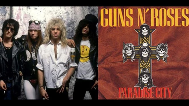 Guns N’ Roses Merilis Single "Paradise City", 30 November 1988