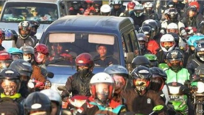 Ilustrasi mudik gratis