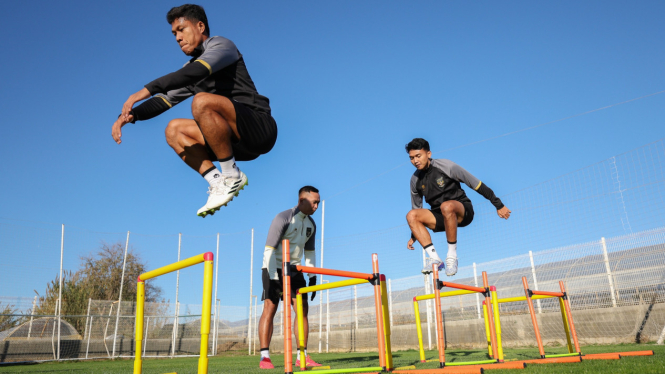 Timnas Senior Jalani Latihan Fisik di Antalya, Turki