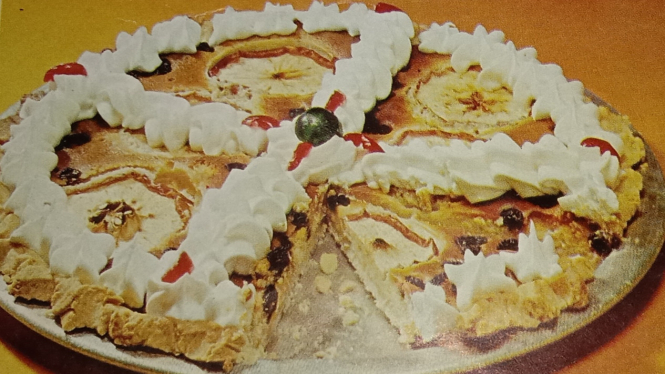 Pie Kaberry Round Cake