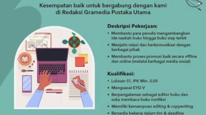 Lowongan Kerja Copy Editor di GPU