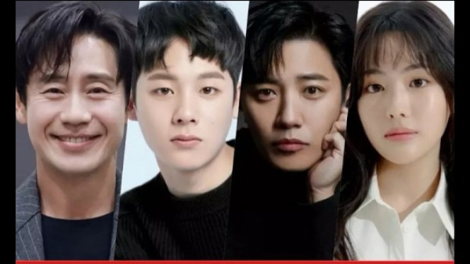 Shin Ha-Kyun, Lee Jung-Ha, Jin Goo dan Jo ah-Ram