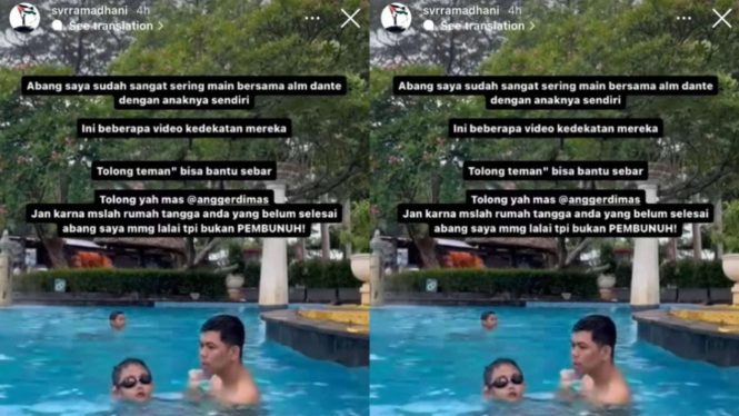 Unggahan Story Akun Instagram @svrramadhani