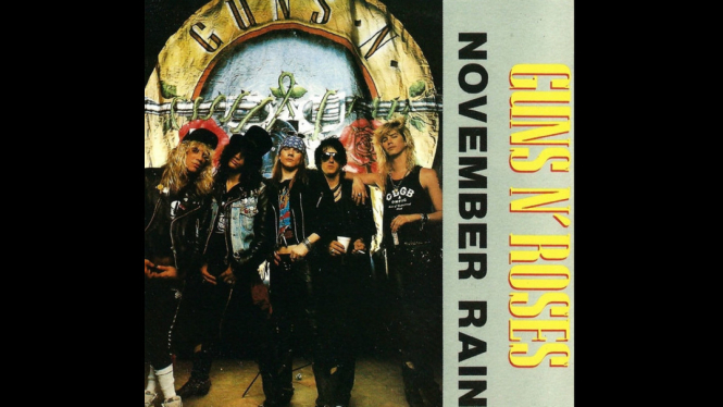 Guns N' Roses Merilis Lagu November Rain, 18 Februari 1992