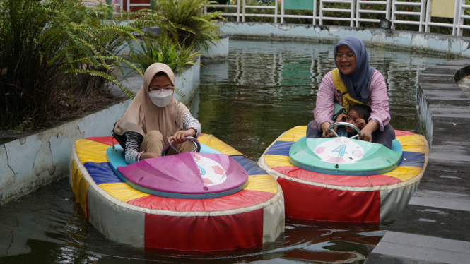 Salah Satu Wahana di Taman Pintar Yogyakarta