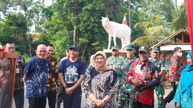 Kambing Jadi Ikon Desa Petahunan, Lumajang, Jawa Timur