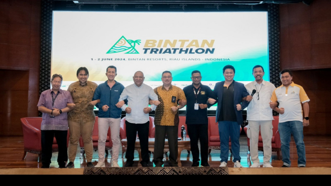 Peluncuran Bintan Triathlon 2024