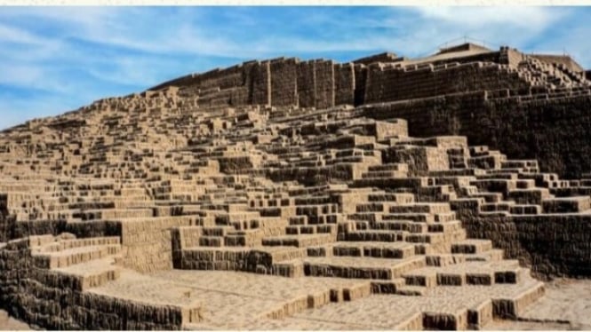 Piramida Huaca Pucllana di Peru