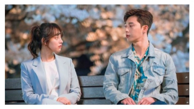 Kim Ji-Won dan Park Seo-Joon