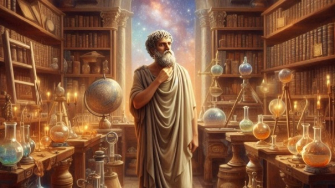 Aristoteles di Laboratorium