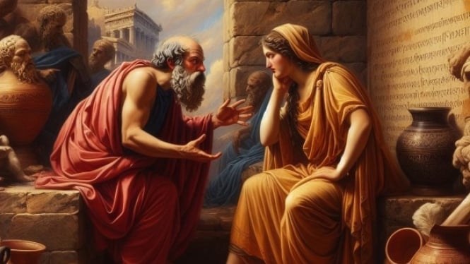 Socrates dan Xanthippe