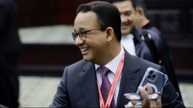 Anies Rasyid Baswedan di Mahkamah Konstitusi