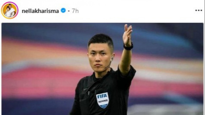 Nella Kharisma Soroti Kepemimpinan Wasit