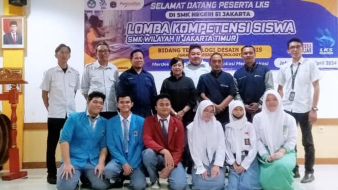 SMK Negeri 64 Jakarta Raih Juara di Ajang Lomba Kompetensi Siswa (LKS)