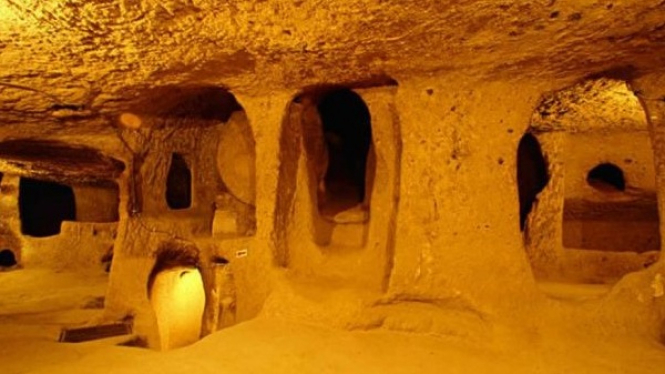 Terowongan Kuno yang Terdiri dari Ruangan-ruangan