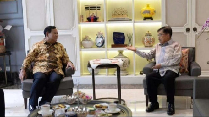 Prabowo Subianto Melakukan Pertemuan dengan Jusuf Kalla