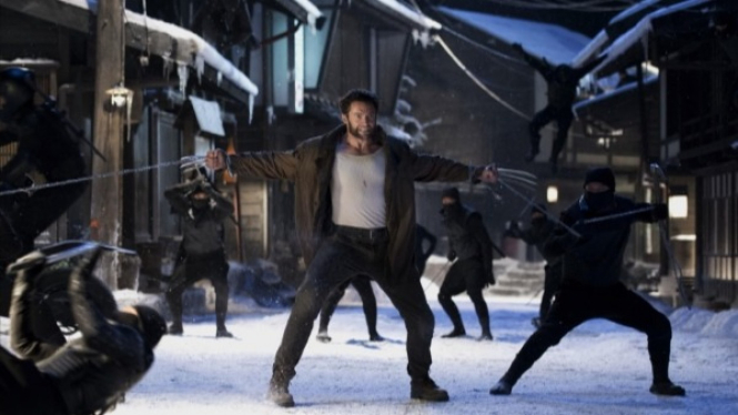 Salah Satu Adegan di Film The Wolverine