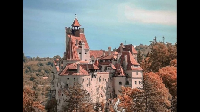 Kastil Bran di Transylvania