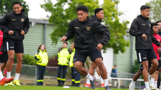 Timnas U-23 Indonesia Jalani Latihan