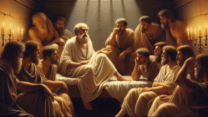 Suasana Penjara Socrates Jelang Hukuman Mati
