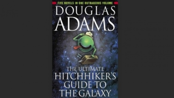 "The Hitchhiker's Guide to the Galaxy" Karya Douglas Adams