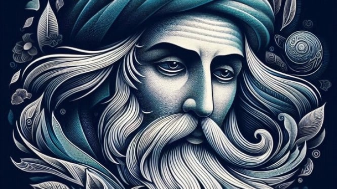 Jalaludin Rumi (ilustrasi)