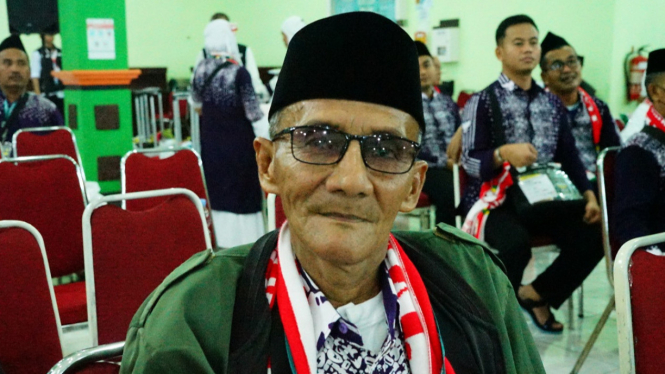 Rohmat (63), Jemaah Haji Asal Grobogan, Jawa Tengah
