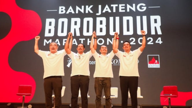 Peluncuran Acara "Bank Jateng Borobudur Marathon 2024"