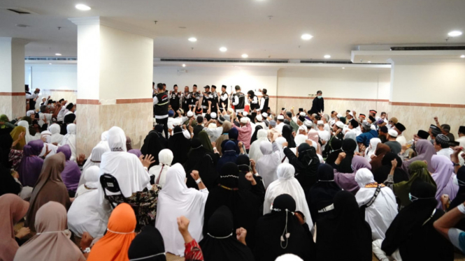 Jemaah Haji Indonesia di Makkah