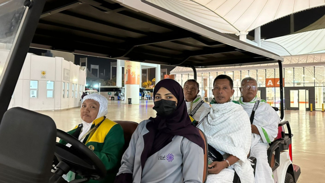 Jemaah Haji kloter SOC-58 Tiba di Bandara Jedah