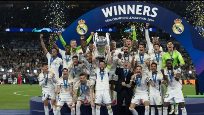 Real Madrid jadi Juara Liga Champions