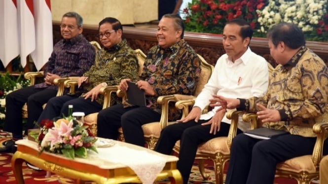 Presiden Jokowi dalam Rakornas Pengendalian Inflasi