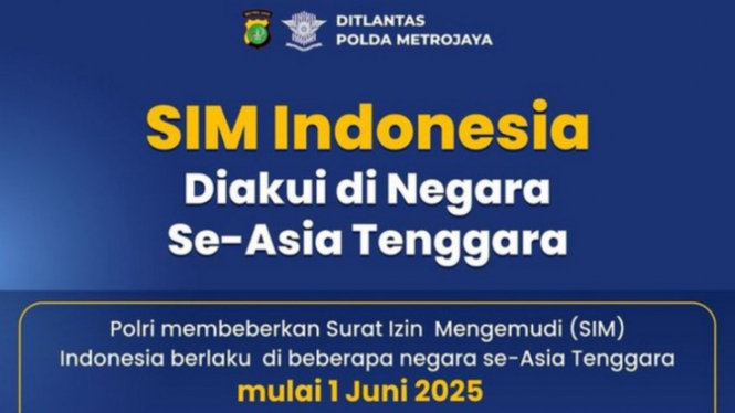 SIM Indonesia Berlaku di Negara Asia Tenggara
