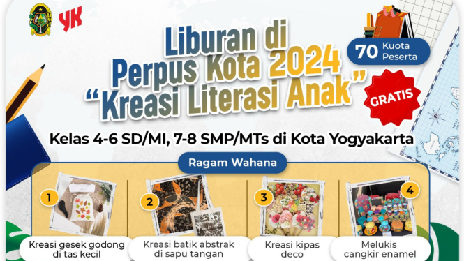 Liburan di Perpus Kota 2024