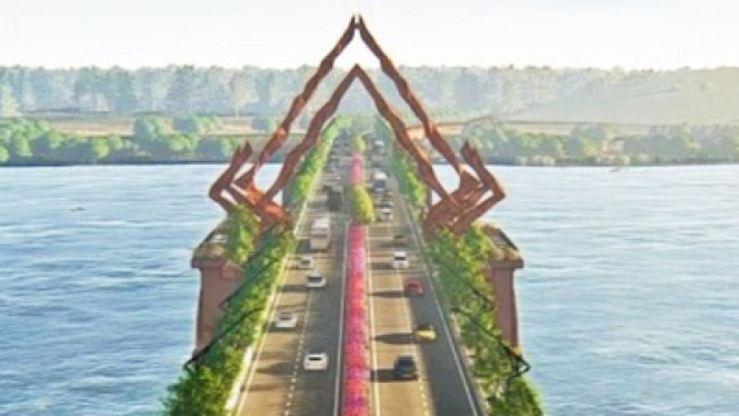 Maket Jembatan Pandansimo