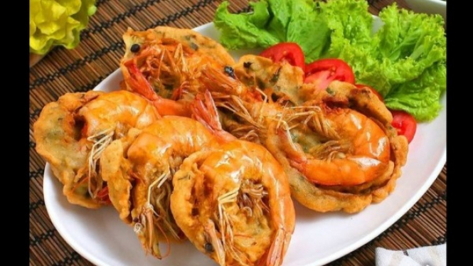 Gimbal Udang dengan Tampilan yang Menggoda