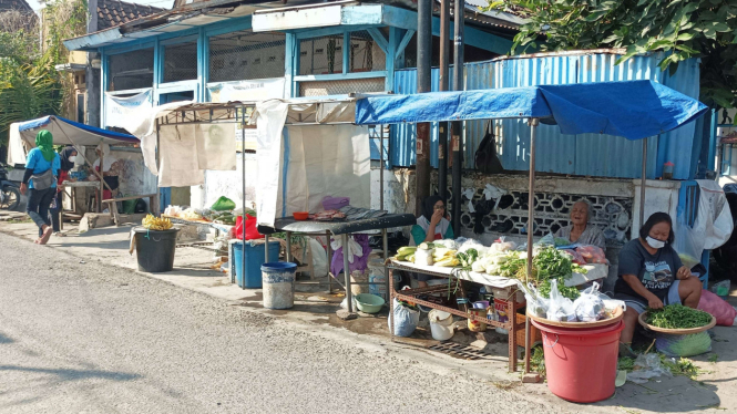 Pasar Kluwih Ngadikusuman Berisi 36 Pedagang