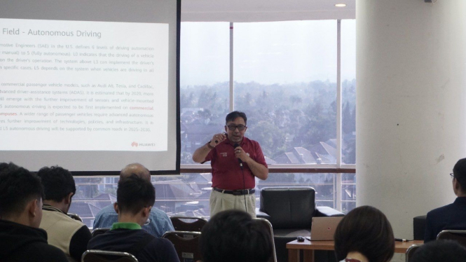 Rayi Pradono Iswara, M.Sc, pemateri seminar