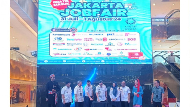 Job Fair di Gajah Mada Plaza, Jakarta Pusat