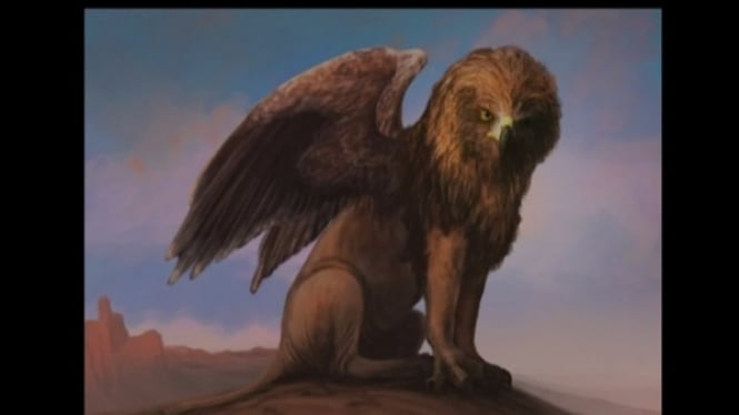 Griffin Mkhluk yang Disebut Terilhami dari Dinosaurus